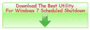 Windows 7 Scheduled Shutdown