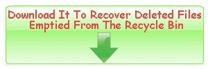 Recover Deleted Files Emptied From The Recycle Bin