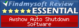 Findmysoft Award Awshow Auto Shutdown Software
